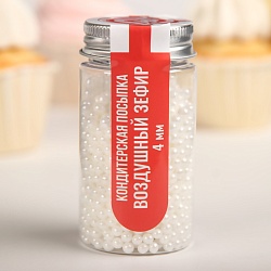 Кондитерская посыпка «Воздушный зефир» 4 мм  50 гр