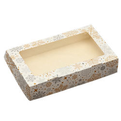 Коробка складная 20 см*12 см*4 см "Снежинка"